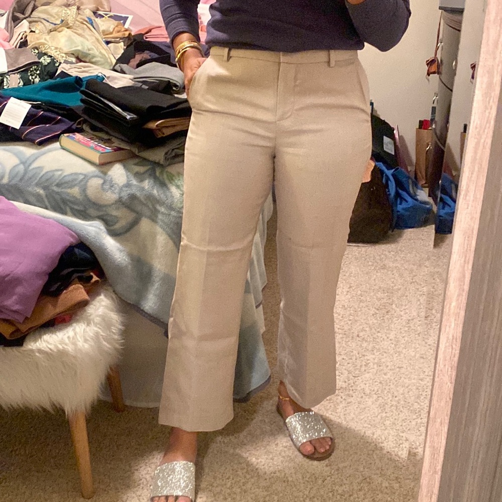 J.Crew cream pants